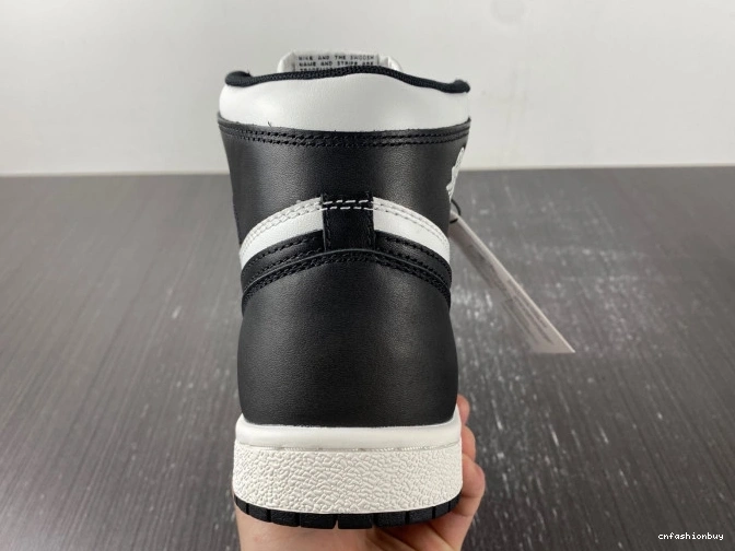 White Jordan Black 1 High 85 Retro BQ4422-001 (2023) 0727